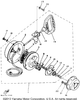 Spring, Starter 1988 XLV (XL540M) 8Y0-15713-00-00