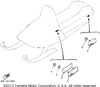 Nut, Nylon 1992 PHAZER II ST (PZ480STS) 95701-05300-00