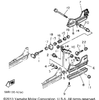 Bolt, Flange (95812-10030-00) 1990 VK540 (VK540EP) 95811-10030-00