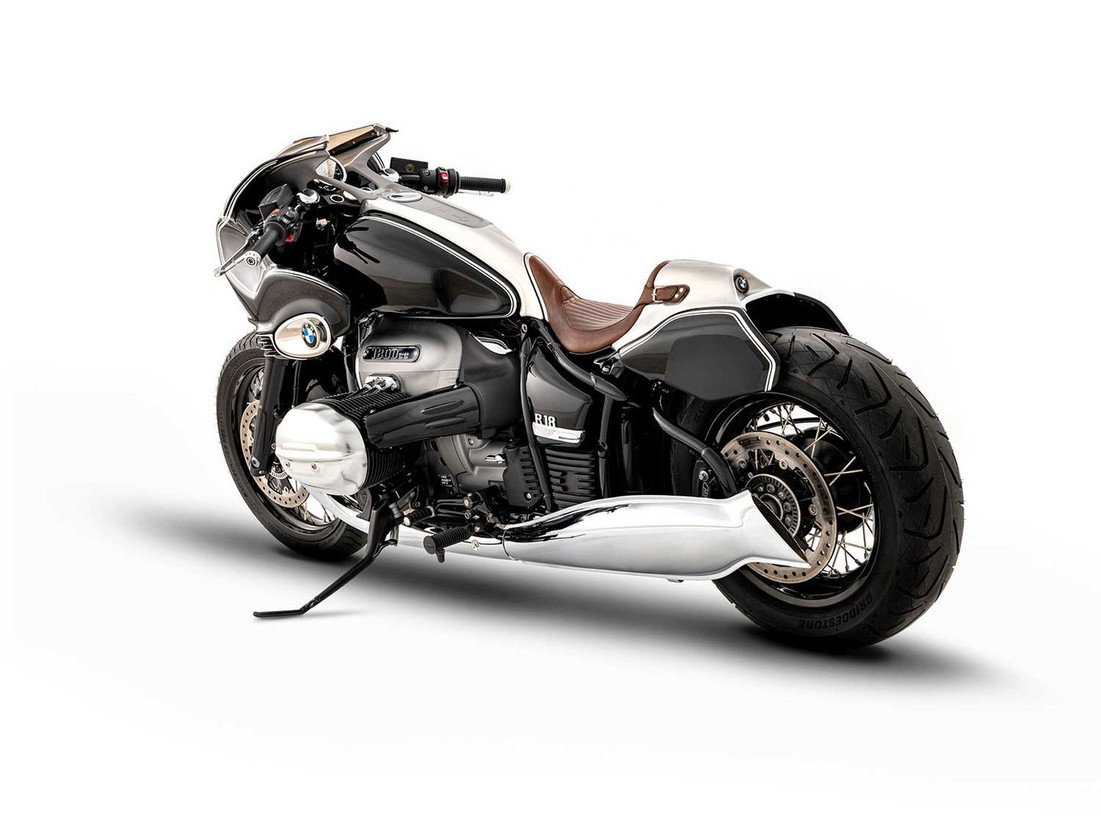 A Look at BMW's Custom Blechmann R 18 Motorcycle