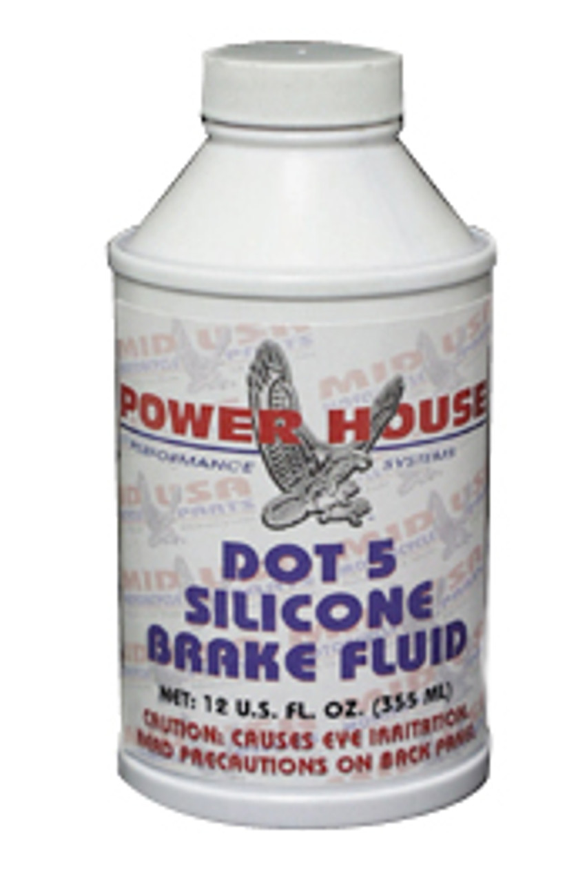 MID-USA Motorcycle Parts. POWER HOUSE DOT 5 BRAKE FLUID FOR ALL MODELS