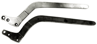 Rear Fender Supports Steel, Straight, 9
