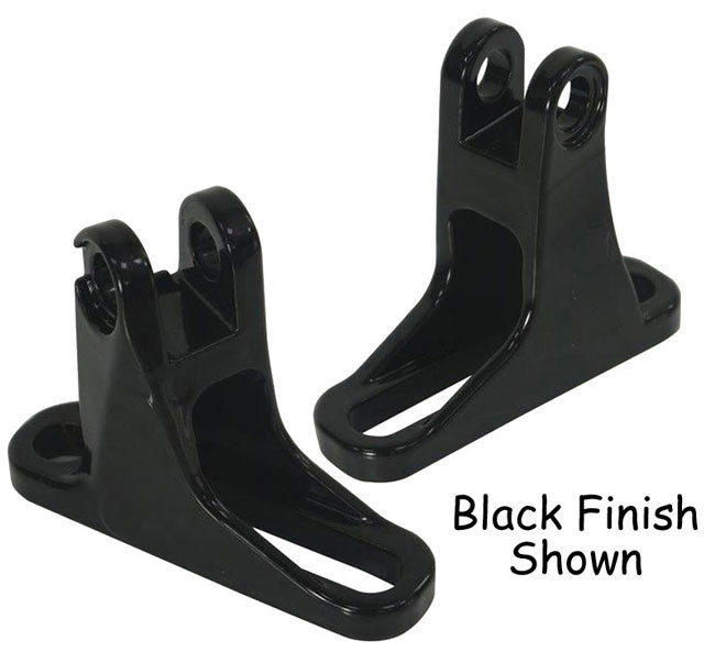 TCMT Rear Passenger Footpegs With Mini Mount For Harley Street Glide 1993-Up Black