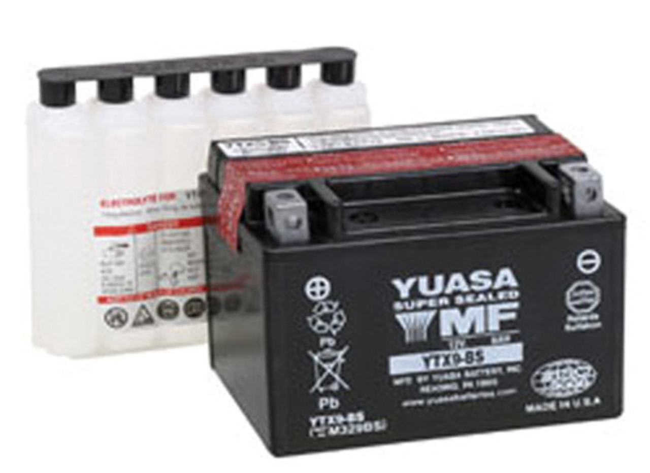 Yuasa Ytx9-Bs Maintenance Free 12 Volt Battery 2022 Kawasaki