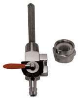 High Flow Fuel Valve Kit Early & Late Model Motorcycle Gas Tanks for Harley 1966-74