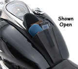 Gas Tank Pouch Bib for Harley Sportster 2004-Later Motorcycles with 3.2 & 3.3 Gallon Gas Tanks