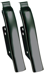 Black Harley Touring 1993-2008 Electra Glide, Road King, Road Glide Rear Saddlebag Filler Panels