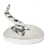 Rear view of motorcycle mirrors