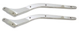 Chrome Rear Fender Supports Fits Harley Softail, CVO, Springer, Night Train, FLSTS, FXST 2006-Later FLSTS