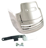 Chrome Tri-Bar LED Running Lights & Rear Fender Extension Fits Harley FLHR & FLT models 1999-Later