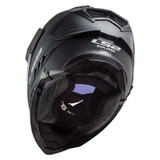 LS2 Explorer Adventure Matte Black Motorcycle DOT Helmet Size Large