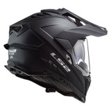 LS2 Explorer Adventure Matte Black Motorcycle DOT Helmet Size Medium