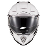 LS2 Explorer Adventure Gloss White Motorcycle DOT Helmet Size Large