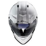 LS2 Explorer Adventure Gloss White Motorcycle DOT Helmet Size Large