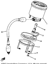 Washer, Spring 1974 GPX433F 92990-05100-00