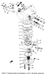 Washer, Spring 1974 SL338F 04100-00