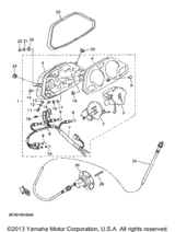 Washer, Plate 1998 VMAX 500 XTC DELUXE (ELEC START) (VX500XTCDB) 90201-06380-00