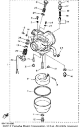 Washer, Spring 1988 SNOSCOOT (SV80M) 04100-00