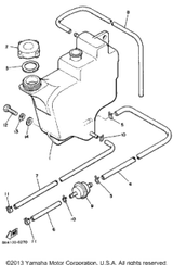 Washer, Plate 1985 XL-V (XL540J) 90201-06067-00