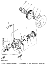 Screw, Pan Head 1988 SNOSCOOT (ELEC START) (SV80EM) 98580-05020-00