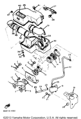 Washer, Plate 1984 ENTICER 300 (ET300H) 05600-00