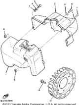 Washer, Plate 1984 BRAVO (BR250H) 05600-00