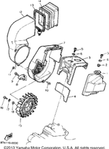 Rivet, Blind 1990 SNOSPORT (ELEC START) (SV125EP) 90267-48081-00