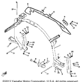 Bolt, Hexagon (97206-08018) 1971 SL338B 97306-08018-00