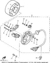 Clamp 1987 BRAVO (BR250L) 90461-05036-00