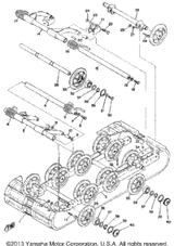 Nut (6L2) 1972 SR433B (SR433B) 95333-08600-00