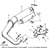 Bolt, Hexagon 1985 XL-V (XL540J) 97313-08020-00