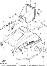 Nut, With Washer 1992 BRAVO T (LONG TRACK) (BR250TS) 95701-06500-00