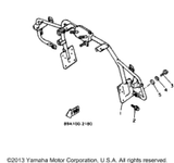 Washer, Plate 1993 VMAX-4 (VX750T) 92990-08600-00