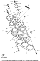 Washer, Plate 1997 VMAX 700 SX (VX700SXA) 92907-06600-00