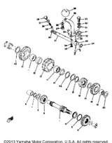 Pin, Spring 1972 SW433B 91609-40020-00