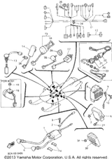 Screw, Tapping 1995 VMAX 600 LE (ELEC START) (VX600EV) 97780-60525-00