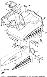 Washer, Spring 1971 SL338B 92995-06100-00