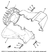 Screw, Panhead 1980 ET340D 98506-06016-00