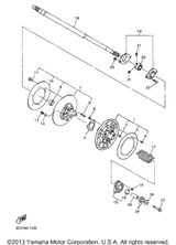 Washer, Plate (T=10) UR UN 1998 VMAX 600 SX (VX600SXB) 90201-06037-00