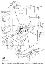 Bolt 1998 VMAX 500 XTR (ELEC START+REVERSE) (VX500XTRB) 97007-05020-00