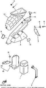 Nut 1992 ENTICER II LT (ET410TRS) 95316-06600-00