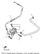 Bolt 1997 VMAX 600 XT (VX600XTA) 91317-05016-00