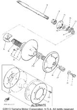 Screw, Round Head ALTPART 1988 SRV (SR540M) 90150-05022-00