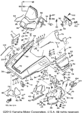 Washer, Plate 1988 PHAZER DELUXE (ELEC START) (PZ480EM) 90201-047A2-00