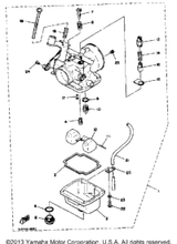 Screw, Pan Head 1984 ENTICER 340 (ET340H) 98580-05550-00