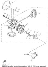 Nut, Flange 1997 VMAX 600 SX (VX600SXA) 95707-08500-00