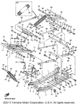 Nut, Self-Locking 1998 VMAX 500 XTR (ELEC START+REVERSE) (VX500XTRB) 95617-10200-00