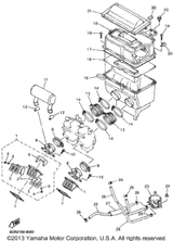 Bolt, Flange 1998 VMAX 500 XTR (ELEC START+REVERSE) (VX500XTRB) 95827-06020-00