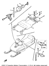 Band, Switch Cord 1972 SL338C CA 437-83936-11-00