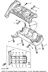 Bolt, Flange 1985 XL-V (XL540J) 95822-08085-00